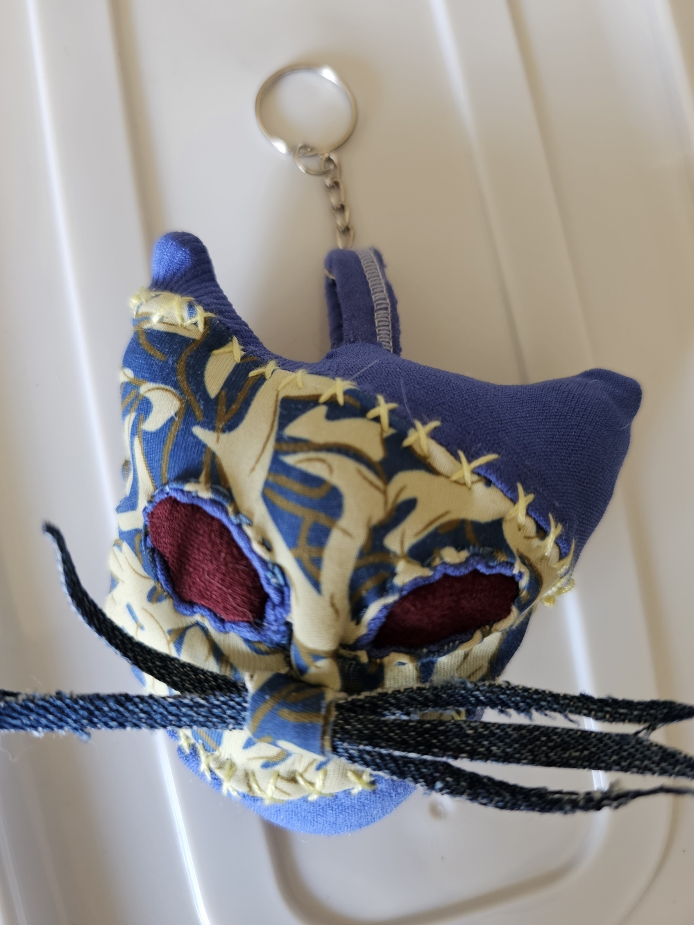 Coriander & Cumin Halloween 3D Plush Cat Keychain/Backpack Charm OS